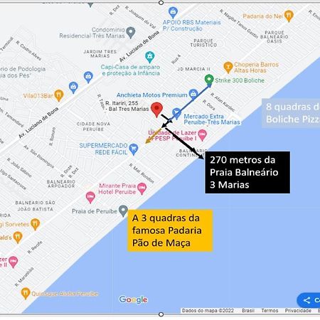 Casa Completa Com Piscina A 300 Metros Do Mar Villa Peruíbe Eksteriør bilde